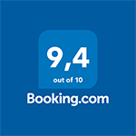 Unsere Bewertung bei Booking.com: 9,4